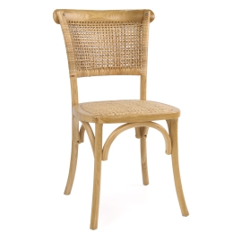 ΚΑΡΕΚΛΑ ΕΠΑΓΓΕΛΜΑΤΙΚΗ ARTELIBRE ANANKE ΦΥΣΙΚΟ ΞΥΛΟ/RATTAN 44X41X88CM