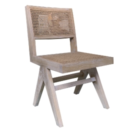 ΚΑΡΕΚΛΑ ΕΠΑΓΓΕΛΜΑΤΙΚΗ ARTELIBRE LAPETUS SONOMA ΞΥΛΟ/RATTAN 51X44X86CM
