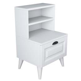 ΚΟΜΟΔΙΝΟ RUSTA PAKOWORLD ΜΕΛΑΜΙΝΗΣ-MDF ΛΕΥΚΟ 45X40X74.5ΕΚ