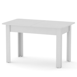 ΤΡΑΠΕΖΙ QUIIN PAKOWORLD ΕΠΕΚΤΕΙΝΟΜΕΝΟ ΛΕΥΚΟ 120-174X70X73.5ΕΚ