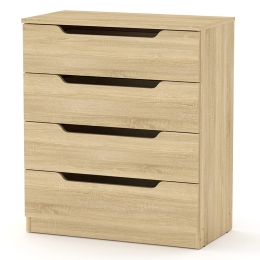 ΣΥΡΤΑΡΙΕΡΑ AZENOR PAKOWORLD 4ΩΝ ΣΥΡΤΑΡΙΩΝ SONOMA 72X38X83ΕΚ