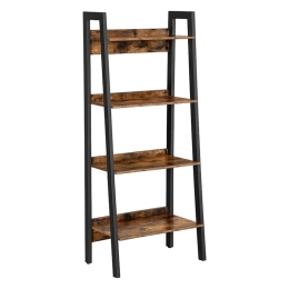 ΒΙΒΛΙΟΘΗΚΗ ZEGRIA PAKOWORLD ΚΑΡΥΔΙ-ΜΑΥΡΟ ΜΕΛΑΜΙΝΗΣ 56X34X137ΕΚ
