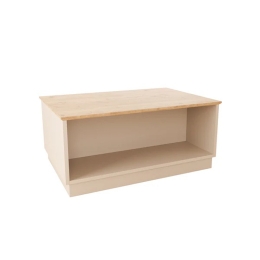 ΤΡΑΠΕΖΙ MONIK PAKOWORLD ΣΕ OAK-ΑΝΟΙΧΤΟ ΓΚΡΙ ΑΠΟΧΡΩΣΗ 90X56X40ΕΚ