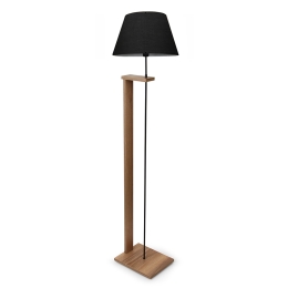 ΦΩΤΙΣΤΙΚΟ ΔΑΠΕΔΟΥ LUMINO PAKOWORLD Ε27 ΜΑΥΡΟ-ΚΑΡΥΔΙ Φ38X150ΕΚ