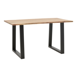 ΤΡΑΠΕΖΙ AVRON PAKOWORLD ΦΥΣΙΚΟ ΜΑΣΙΦ ΞΥΛΟ ΑΚΑΚΙΑΣ 140X80X76ΕΚ