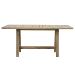 ΤΡΑΠΕΖΙ MALIBU PAKOWORLD ΜΑΣΙΦ ΞΥΛΟ ΑΚΑΚΙΑΣ 170X90X75.5ΕΚ