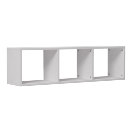 ΡΑΦΙΕΡΑ ΤΟΙΧΟΥ MIKORO PAKOWORLD ΣΕ ΛΕΥΚΗ ΑΠΟΧΡΩΣΗ 90X22X25.6ΕΚ
