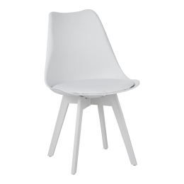 ΚΑΡΕΚΛΑ GASTON I PAKOWORLD PP-PU ΣΕ ΛΕΥΚΗ ΑΠΟΧΡΩΣΗ 48.5X53.5X81.5ΕΚ