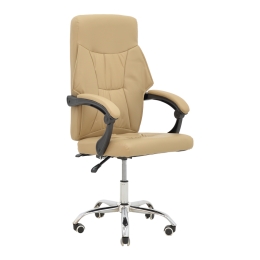 ΚΑΡΕΚΛΑ ΓΡΑΦΕΙΟΥ ΔΙΕΥΘΥΝΤΗ GLORIN PAKOWORLD ΜΠΕΖ PU 60X68X128ΕΚ