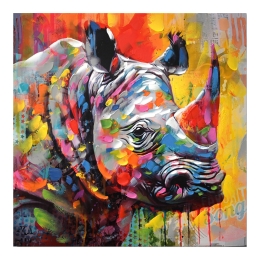 ΠΙΝΑΚΑΣ ΣΕ ΚΑΜΒΑ RHINOCERY INART 80X3X80ΕΚ