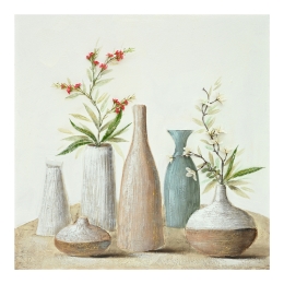 ΠΙΝΑΚΑΣ ΣΕ ΚΑΜΒΑ VASE INART 100X3X100ΕΚ