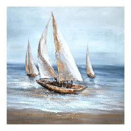 ΠΙΝΑΚΑΣ ΣΕ ΚΑΜΒΑ SAILER INART 100X3X100ΕΚ