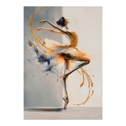 ΠΙΝΑΚΑΣ ΣΕ ΚΑΜΒΑ DANCITO INART 70X2.5X100ΕΚ