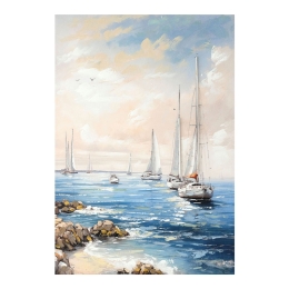 ΠΙΝΑΚΑΣ ΣΕ ΚΑΜΒΑ SAILSY INART 70X3X100ΕΚ