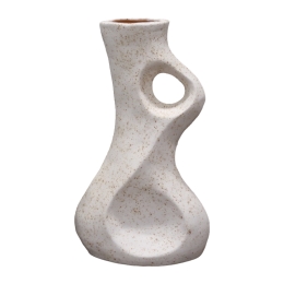 ΕΠΙΤΡΑΠΕΖΙΟ ΔΙΑΚΟΣΜΗΤΙΚΟ FERDUO INART ΛΕΥΚΟ TERRACOTTA 19X12X35ΕΚ