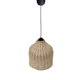 ΦΩΤΙΣΤΙΚΟ ΟΡΟΦΗΣ ZIQUEL INART RATTAN ΣΕ ΦΥΣΙΚΗ ΑΠΟΧΡΩΣΗ Φ42X89ΕΚ