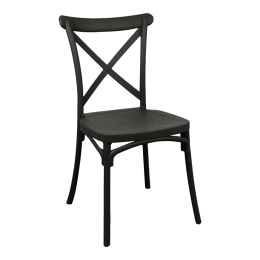 ΚΑΡΕΚΛΑ CROSSIE PAKOWORLD PP ΣΕ ΜΑΥΡΗ ΑΠΟΧΡΩΣΗ 38X46.5X82ΕΚ