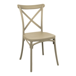 ΚΑΡΕΚΛΑ CROSSIE PAKOWORLD PP ΣΕ ΑΠΟΧΡΩΣΗ CAPPUCINO 38X46.5X82ΕΚ