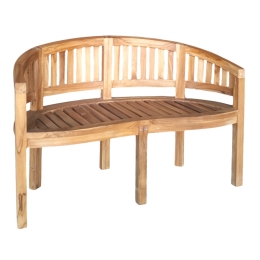 ΚΑΝΑΠΕΣ ΔΙΘΕΣΙΟΣ COREN PAKOWORLD ΦΥΣΙΚΟ TEAK ΞΥΛΟ 130X61X87ΕΚ
