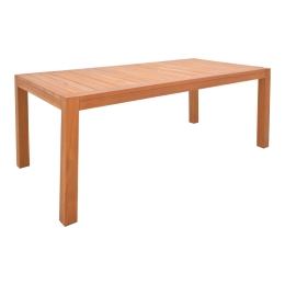 ΤΡΑΠΕΖΙ VOCALY PAKOWORLD TEAK ΞΥΛΟ ΣΕ ΦΥΣΙΚΗ ΑΠΟΧΡΩΣΗ 200X100X75ΕΚ