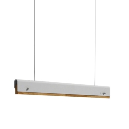 ΦΩΤΙΣΤΙΚΟ ΟΡΟΦΗΣ RAFMOLE PAKOWORLD LED ΛΕΥΚΟ ΜΕΤΑΛΛΟ-ΞΥΛΟ 120X7.5ΕΚ