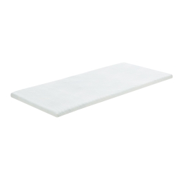ΑΝΩΣΤΡΩΜΑ CASMERIANE PAKOWORLD ΛΕΥΚΟ ΥΦΑΣΜΑ-MEMORY FOAM 90X190X5ΕΚ