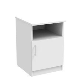 ΚΟΜΟΔΙΝΟ GALDI PAKOWORLD ΣΕ ΛΕΥΚΗ ΑΠΟΧΡΩΣΗ 40X45X60ΕΚ