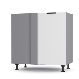 CRAFT ΚΑΤΩ ΓΩΝΙΑΚΟ ΝΤΟΥΛΑΠΙ ΛΕΥΚΟ 80X48X82CM