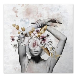 ΠΙΝΑΚΑΣ ΣΕ ΚΑΜΒΑ "HIDDEN FACE" MEGAPAP ΨΗΦΙΑΚΗΣ ΕΚΤΥΠΩΣΗΣ 60X60X3 ΕΚ.