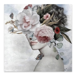 ΠΙΝΑΚΑΣ ΣΕ ΚΑΜΒΑ "HIDDEN FACE" MEGAPAP ΨΗΦΙΑΚΗΣ ΕΚΤΥΠΩΣΗΣ 60X60X3 ΕΚ.