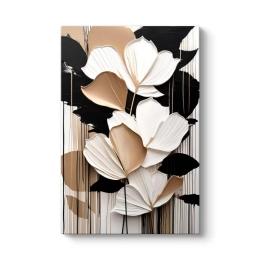 ΠΙΝΑΚΑΣ ΣΕ ΚΑΜΒΑ "ABSTRACT FLOWER" MEGAPAP ΨΗΦΙΑΚΗΣ ΕΚΤΥΠΩΣΗΣ 70X100X3ΕΚ.