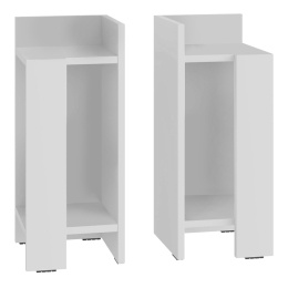 ΚΟΜΟΔΙΝΟ ELOS MEGAPAP ΣΕΤ 2 ΤΕΜΑΧΙΩΝ ΧΡΩΜΑ ΛΕΥΚΟ 25X27X60ΕΚ.