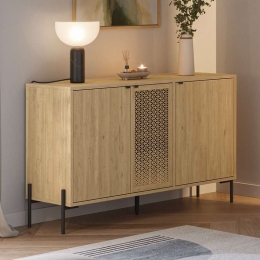 ΜΠΟΥΦΕΣ NAIVE MEGAPAP ΧΡΩΜΑ SAPPHIRE OAK 126X40X80ΕΚ.