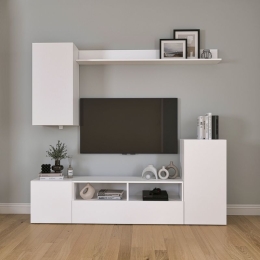 ΣΥΝΘΕΣΗ ΤΗΛΕΟΡΑΣΗΣ RODOS MEGAPAP ΧΡΩΜΑ ΛΕΥΚΟ 210,2X36X90,4ΕΚ.