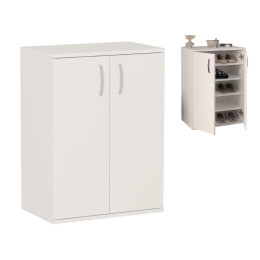 ΠΑΠΟΥΤΣΟΘΗΚΗ - ΝΤΟΥΛΑΠΙ MANOLO MEGAPAP ΧΡΩΜΑ ΛΕΥΚΟ 60X38X81,4ΕΚ.