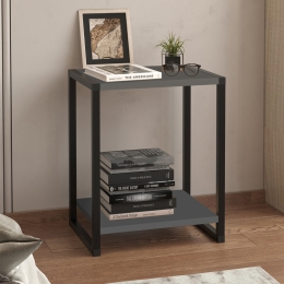 ΚΟΜΟΔΙΝΟ GINA MEGAPAP ΧΡΩΜΑ ΑΝΘΡΑΚΙ - ΜΑΥΡΟ 39X30X48ΕΚ.