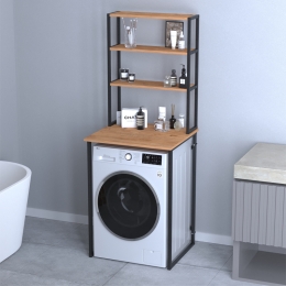 ΕΠΙΠΛΟ ΠΛΥΝΤΗΡΙΟΥ BOBBY MEGAPAP ΧΡΩΜΑ PINE OAK 67X60X178ΕΚ.