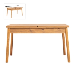 ΤΡΑΠΕΖΙ JEMMY MEGAPAP ΕΠΕΚΤΕΙΝΟΜΕΝΟ ΧΡΩΜΑ ATLANTIC PINE 120/153X75X77ΕΚ.