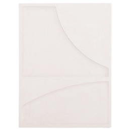 ΠΙΝΑΚΑΣ ΟΡΘΟΓΩΝΙΟΣ ΣΕΙΡΑ SANTORINI HM4509 MDF ΥΠΟΛΕΥΚΟ ΧΡΩΜΑ 60x4(πάχος)x80Υεκ.