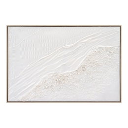 ΠΙΝΑΚΑΣ TOIXOY SEDIMENT HM4555 ΜΕ ΚΟΡΝΙΖΑ ΜΠΕΖ-ΚΑΜΒΑΣ ΣΕ ΛΕΥΚΕΣ ΑΠΟΧΡΩΣΕΙΣ 92x4,5x62Υεκ.