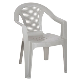 ΠΟΛΥΘΡΟΝΑ ΠΟΛΥΠΡΟΠΥΛΕΝΙΟΥ TUVANA HM6145.03 ΛΕΥΚΗ 57x59,5x77Υ εκ.
