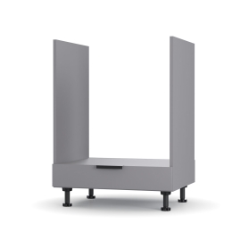 CRAFT ΚΑΤΩ ΝΤΟΥΛΑΠΙ ΦΟΥΡΝΟΥ ΓΡΑΦΙΤΗΣ 60X48X82CM