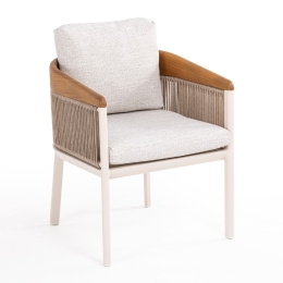 ΠΟΛΥΘΡΟΝΑ ΑΛΟΥΜINIOY ΣΕΙΡΑ ETHEREAL SM6166 ΞΥΛΟ TEAK-P.E.ΣΧΟΙΝΙ-OLEFIN 60x63x84Υεκ