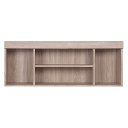 ΡΑΦΙ DAMIS 110X22.5X39.5ΕΚ ΣΟΝΟΜΑ ΚΡΕΜΑΣΤΟ ΜΕ MDF ΛΕΠΤΟΜΕΡΕΙΑ