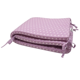 Πάντα Κούνιας Baby Mix & Match 42 Lilac Anna Riska 40x165cm 100% Βαμβάκι
