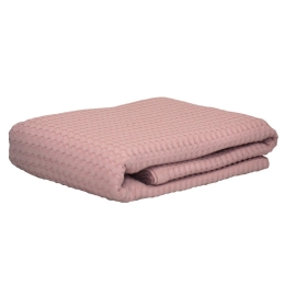 Κουβέρτα Βρεφική Michelle 7 Blush Pink Anna Riska Κούνιας 110x150cm 100% Βαμβάκι