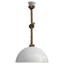 Φωτιστικό Sfera 36 Rope Ut-Wh 31-0942 Heronia Σχοινί,Γυαλί