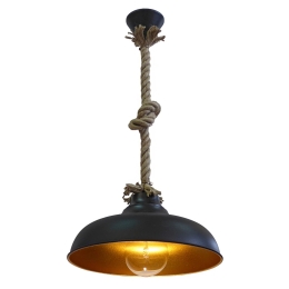 Φωτιστικό Lm - 300 Rope 1L 31-0950 Heronia Σχοινί,Μέταλλο