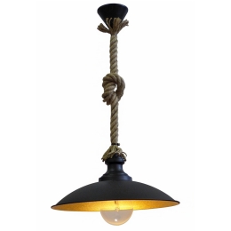 Φωτιστικό Lm - 320 Rope 1L 31-0952 Heronia Σχοινί,Μέταλλο