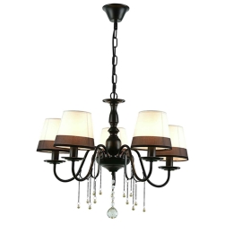 Πολύφωτο Φωτιστικό Οροφής EG167285PBW White - Black Μέταλλο,Ύφασμα